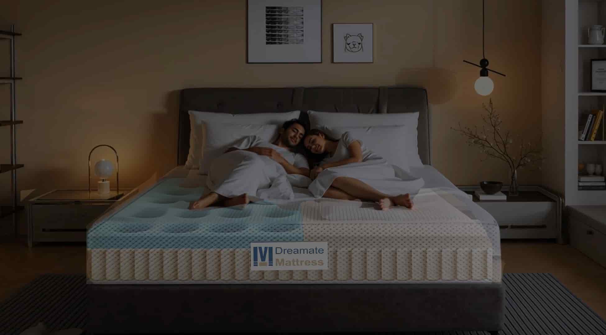 Dreamate's First Left-Right Zoned Mattress with Independent Firmness Adjustment – Solve Your Sleep Troubles