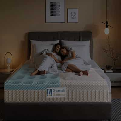 Dreamate's First Left-Right Zoned Mattress with Independent Firmness Adjustment – Solve Your Sleep Troubles