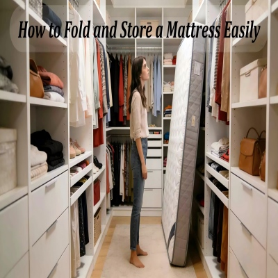 Space-Saving Tips: How to Fold and Store a Mattress Easily
